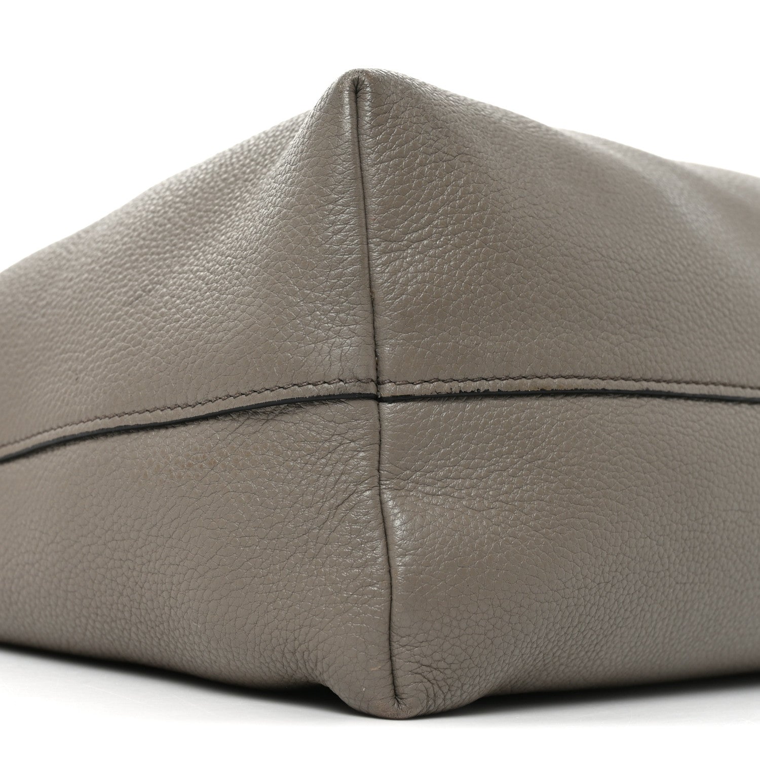 Prada Vitello Daino Zippered Tote Argilla 8 of 9