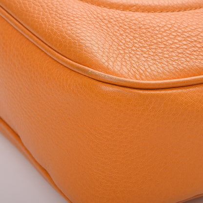 Gucci Pebbled Calfskin Small Soho Disco Bag Curcuma 10 of 12