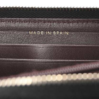 Chanel Caviar Quilted Medium Zip Around Wallet Black 7 of 9