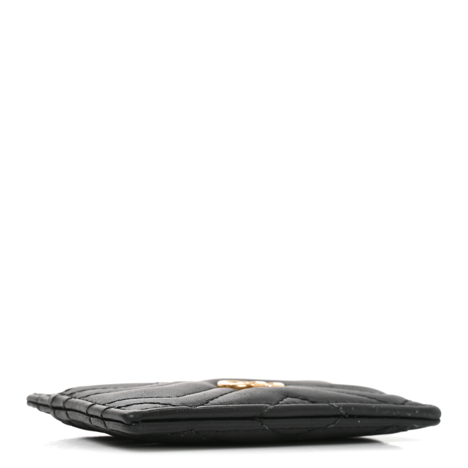 Gucci Calfskin Matelasse GG Marmont Card Holder Black 4 of 7