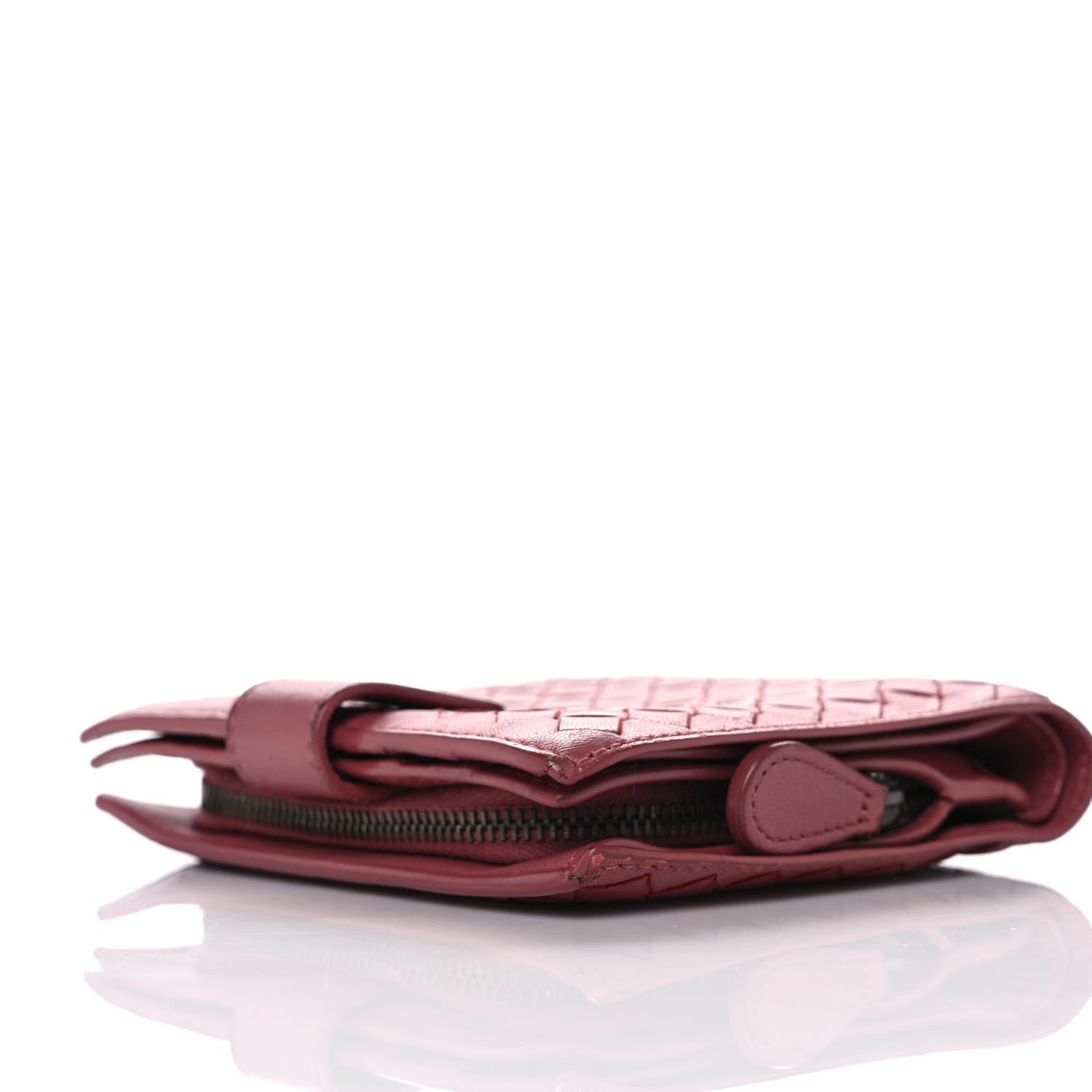 Bottega Veneta Nappa Intrecciato Mini Wallet Watteau 12 of 14