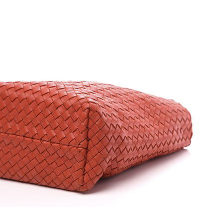 Bottega Veneta Nappa Intrecciato Cabat Bucket Poppy 9 of 11