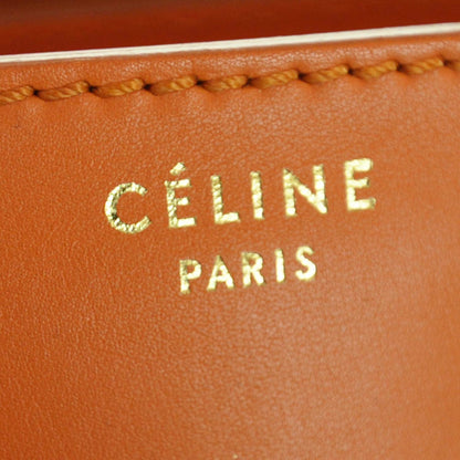 Celine Smooth Calfskin Mini Luggage Orange 7 of 10