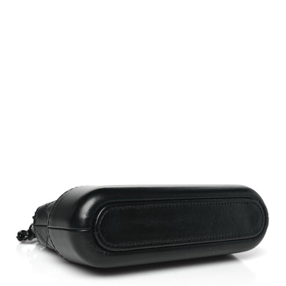 Chanel Aged Calfskin Quilted Small Gabrielle Clutch With Chain So Black 4 of 12