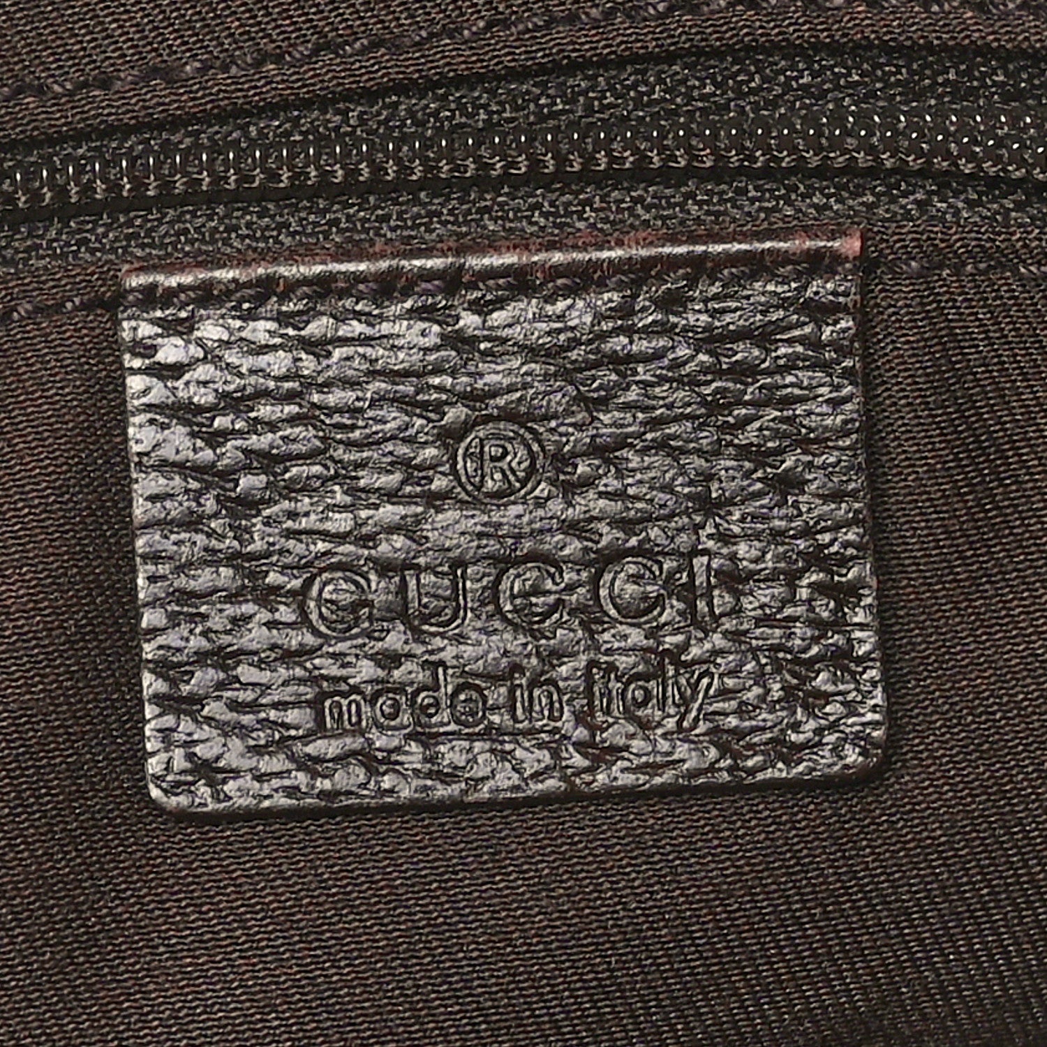 Gucci Monogram Small Princy Satchel Dark Brown 6 of 10