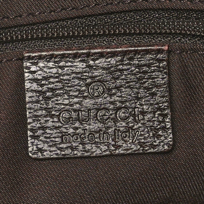 Gucci Monogram Small Princy Satchel Dark Brown 6 of 10