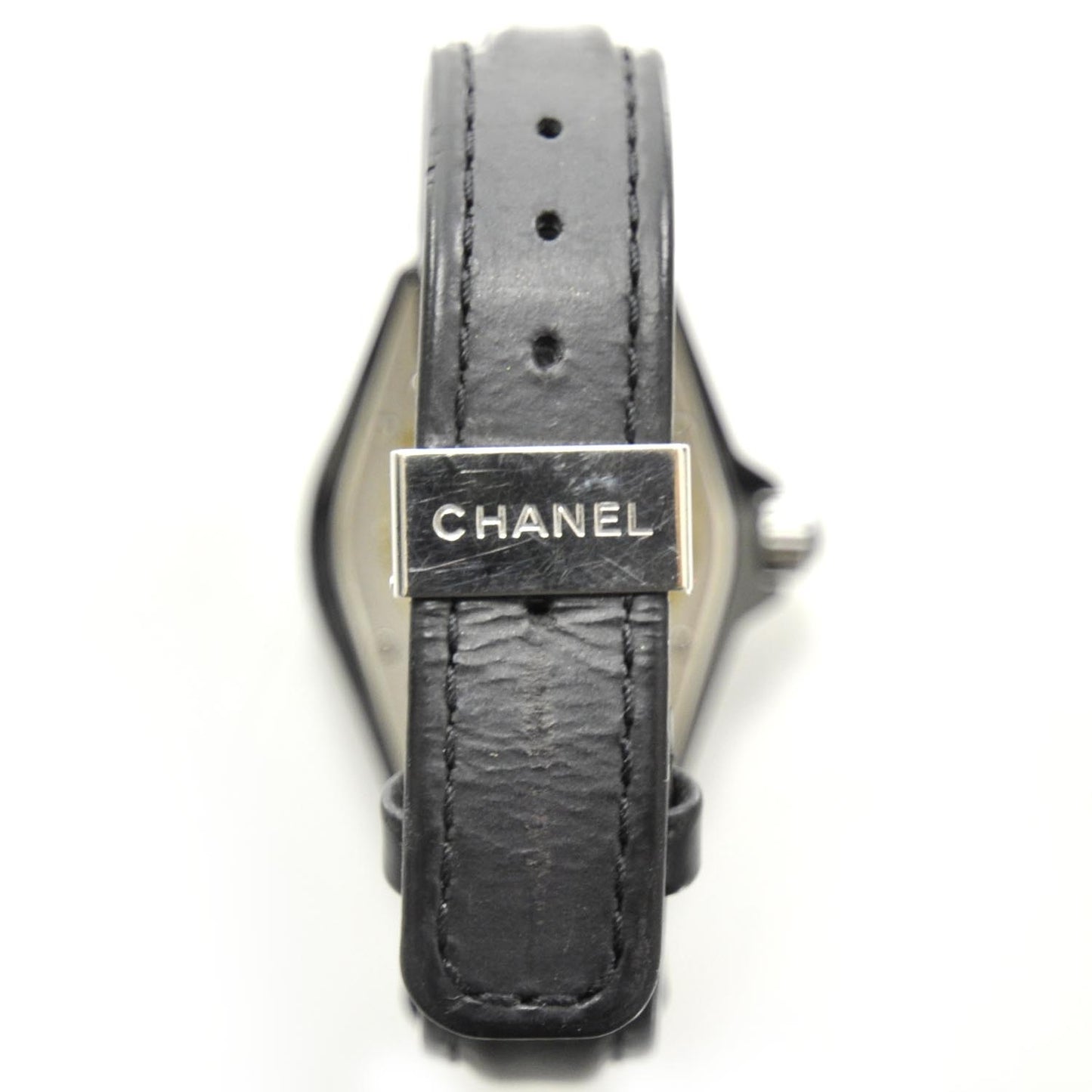 Stainless Steel Ceramic Calfskin 33mm J12 Quartz Watch Black
