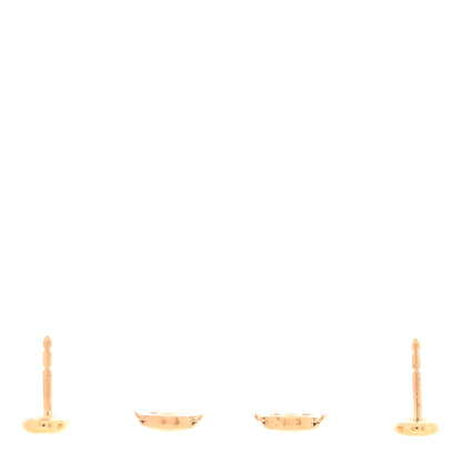 Hermes 18K Rose Gold TPM Farandole Stud Earrings 3 of 5