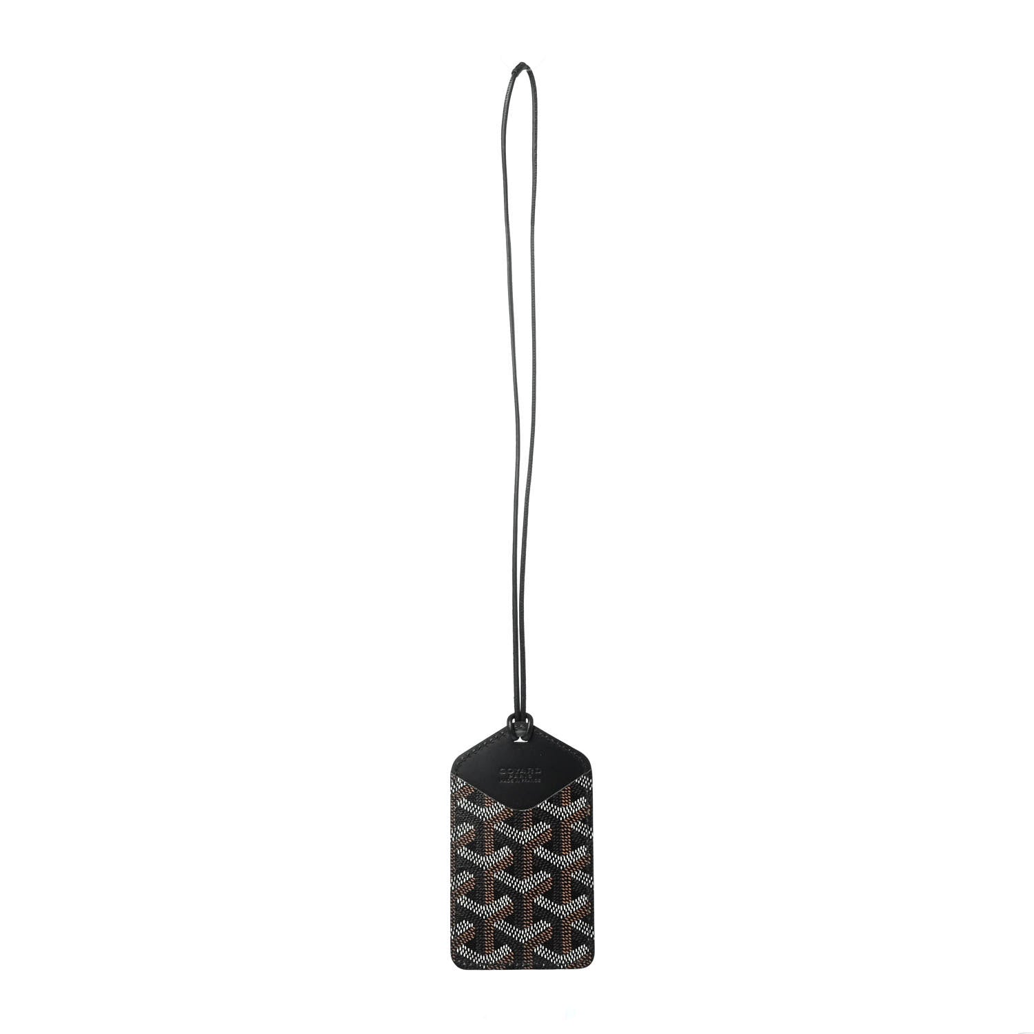 Goyard Goyardine Luggage Tag Black 1 of 4