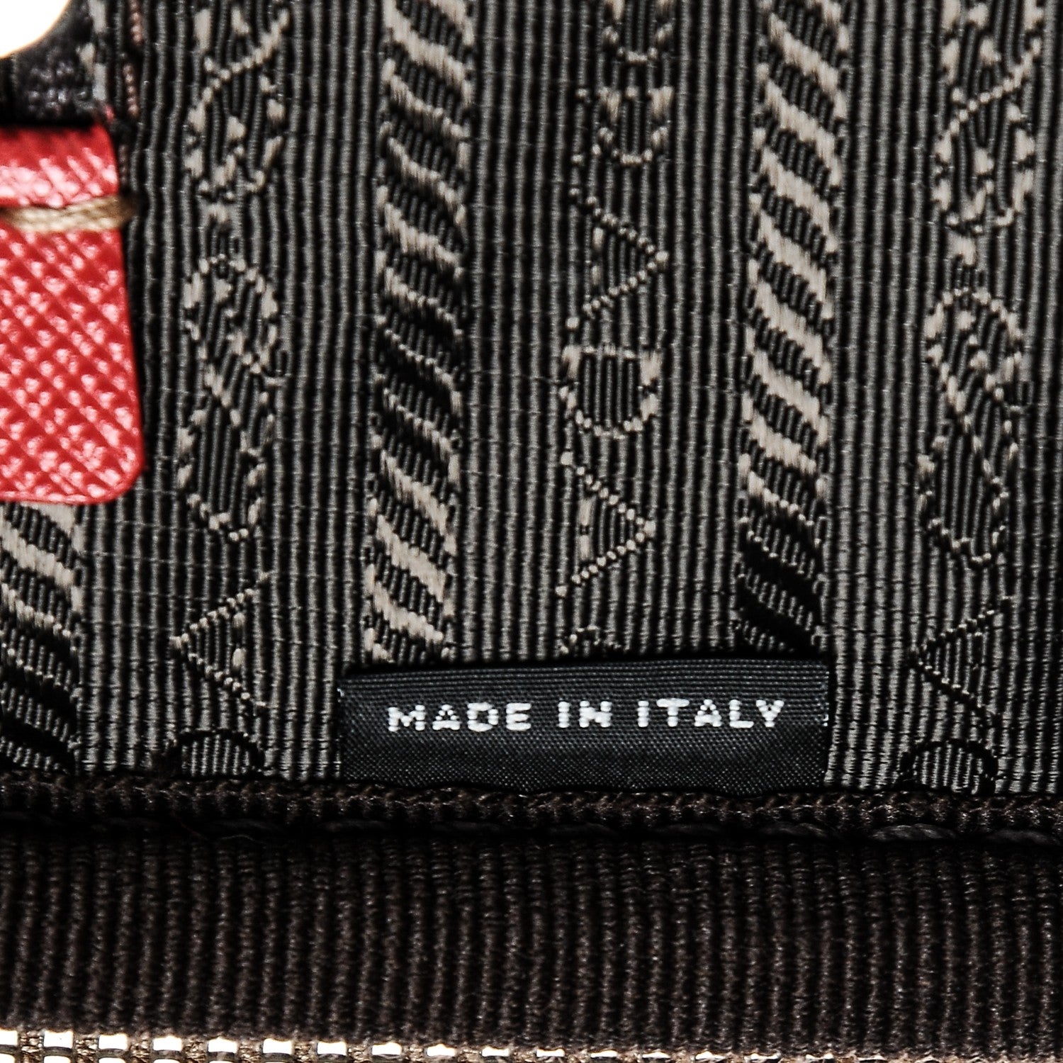 Prada Saffiano Trolley Luggage Fuoco 8 of 10