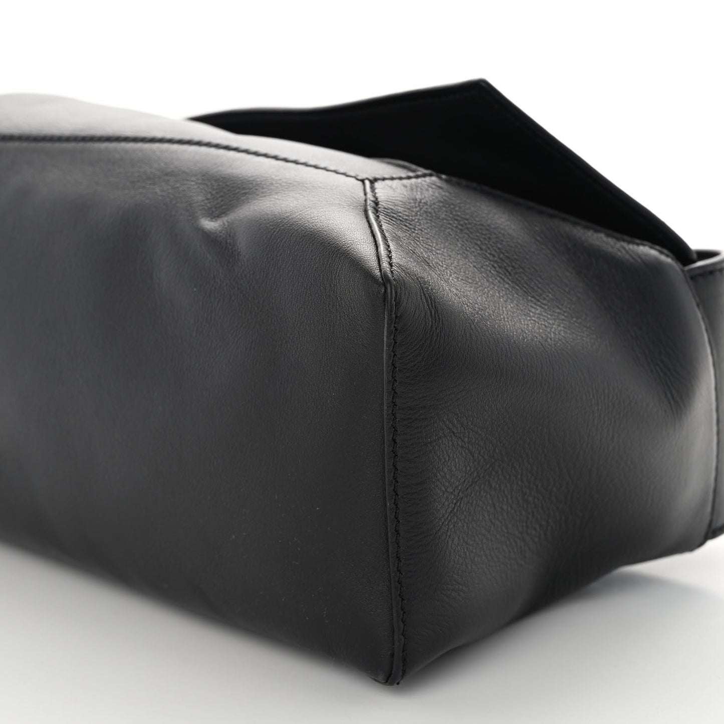 Calfskin Puzzle Hobo Black