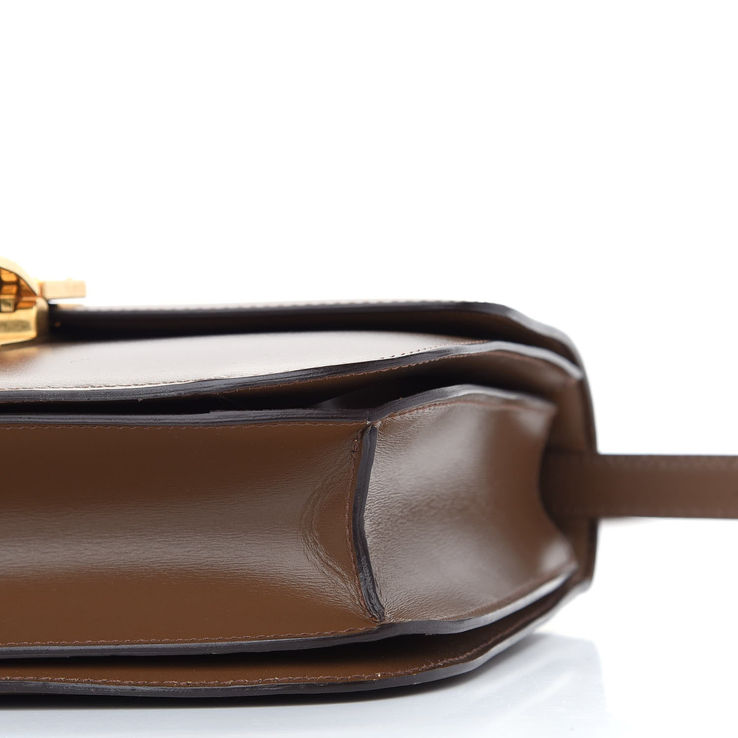 Celine Box Calfskin Medium Classic Box Flap Bag Camel 9 of 11