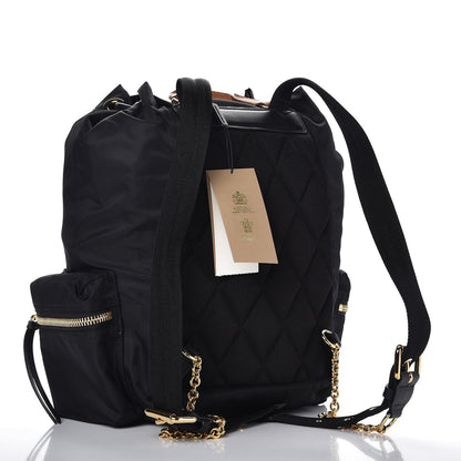Burberry Nylon Medium Rucksack Backpack Black 3 of 7