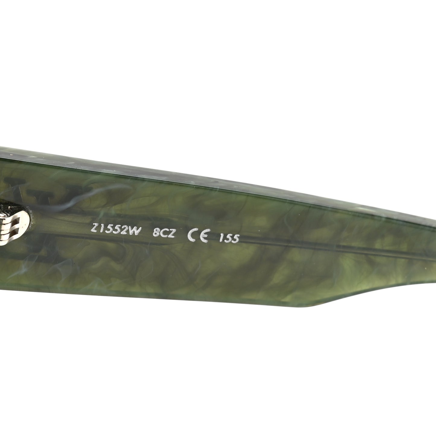 Acetate Marble Effect Swarovski Cyclone Sunglasses Z1552W Green