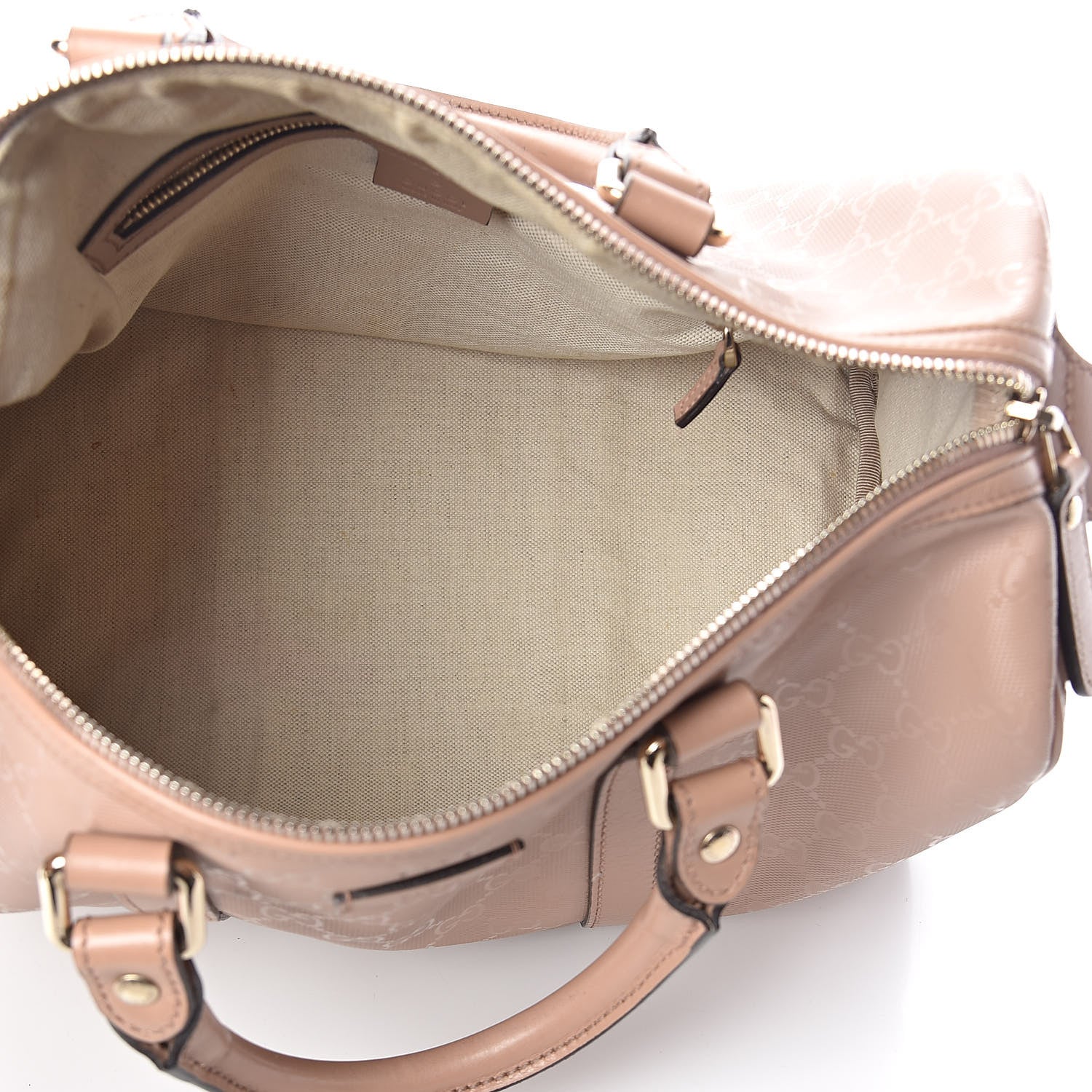 Gucci Imprime Monogram Medium Joy Boston Winter Rose 5 of 16