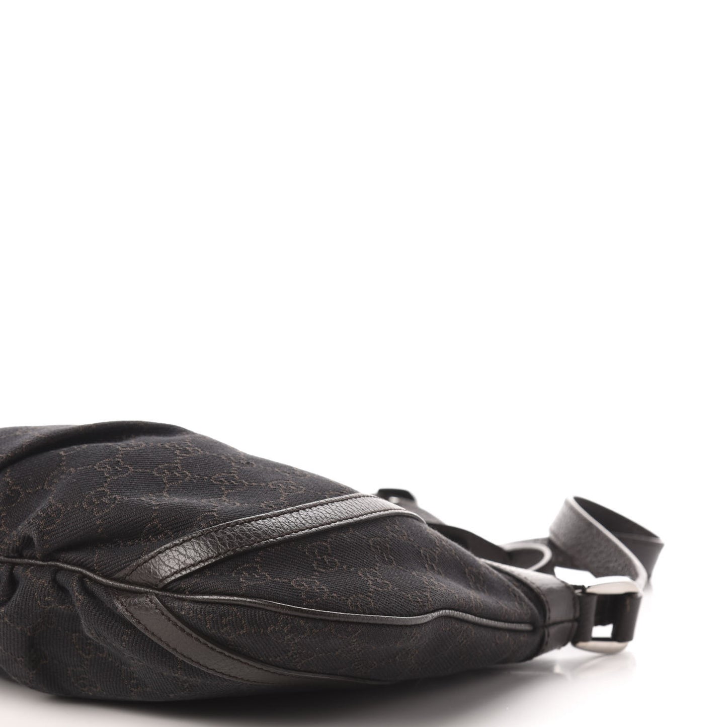 Nylon Monogram Small D Silver Ring Messenger Brown