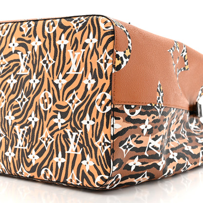 Louis Vuitton Monogram Giant Jungle NeoNoe Caramel 8 of 9