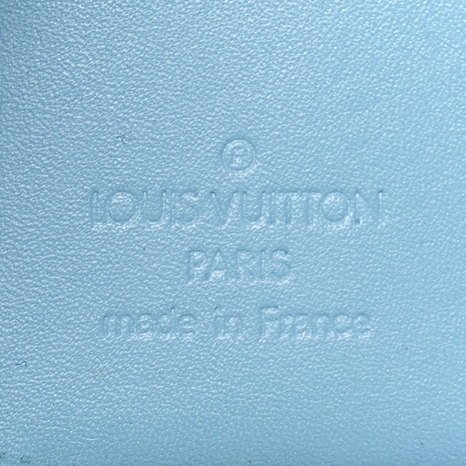 Louis Vuitton Vernis Zippy Coin Purse Baby Blue 6 of 9