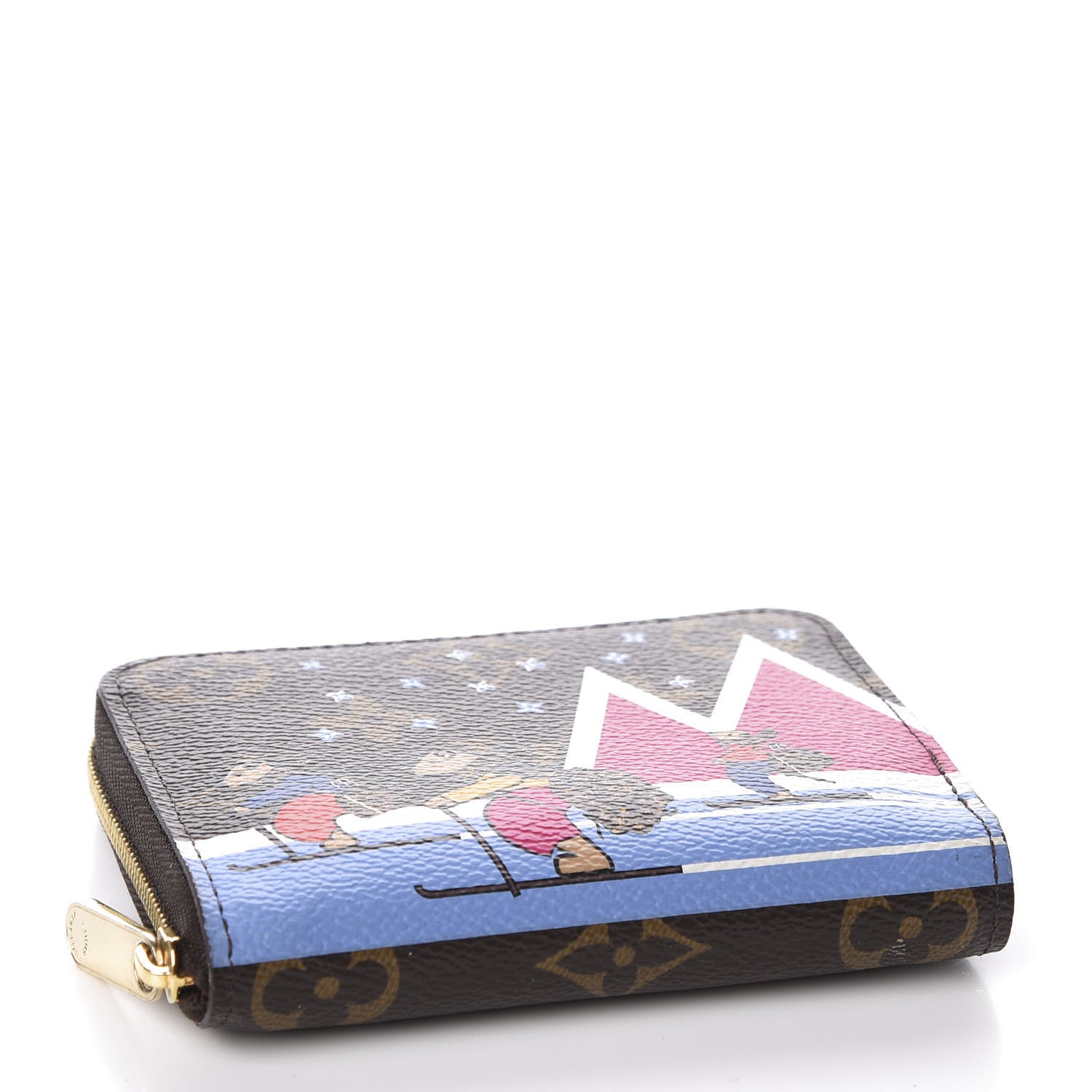 Louis Vuitton Monogram 2018 Christmas Animation Zippy Coin Purse 3 of 9