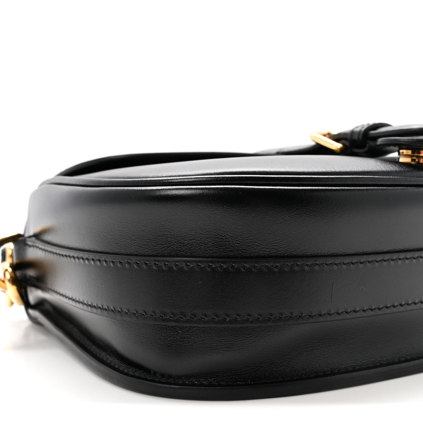 Box Calfskin Medium Bobby Flap Black