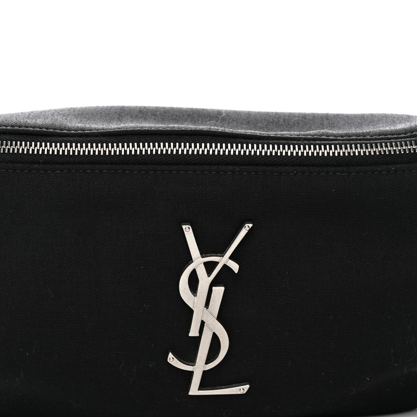 Canvas Monogram Belt Bag Black