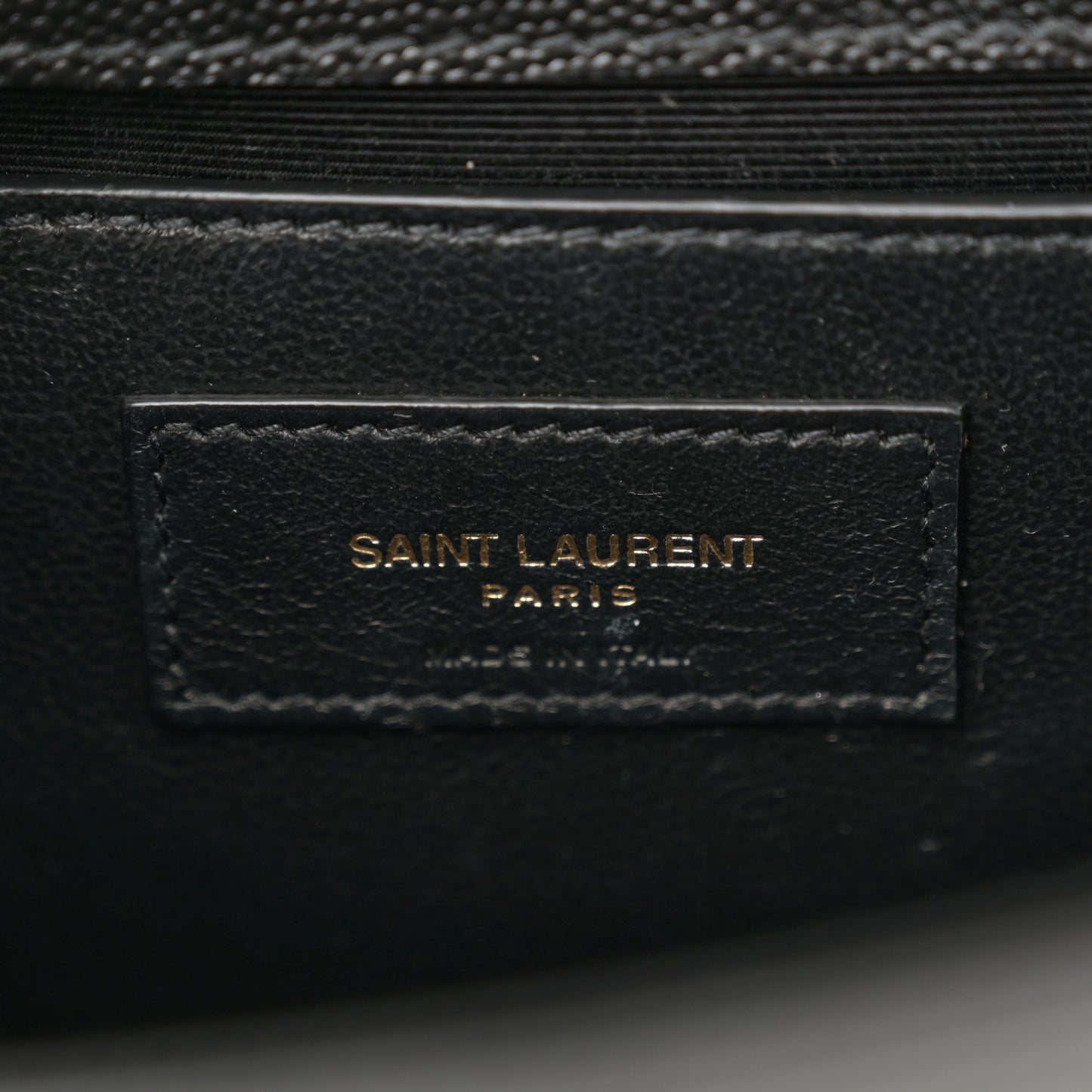 Grain De Poudre Small Classic Monogram Kate Tassel Satchel Black