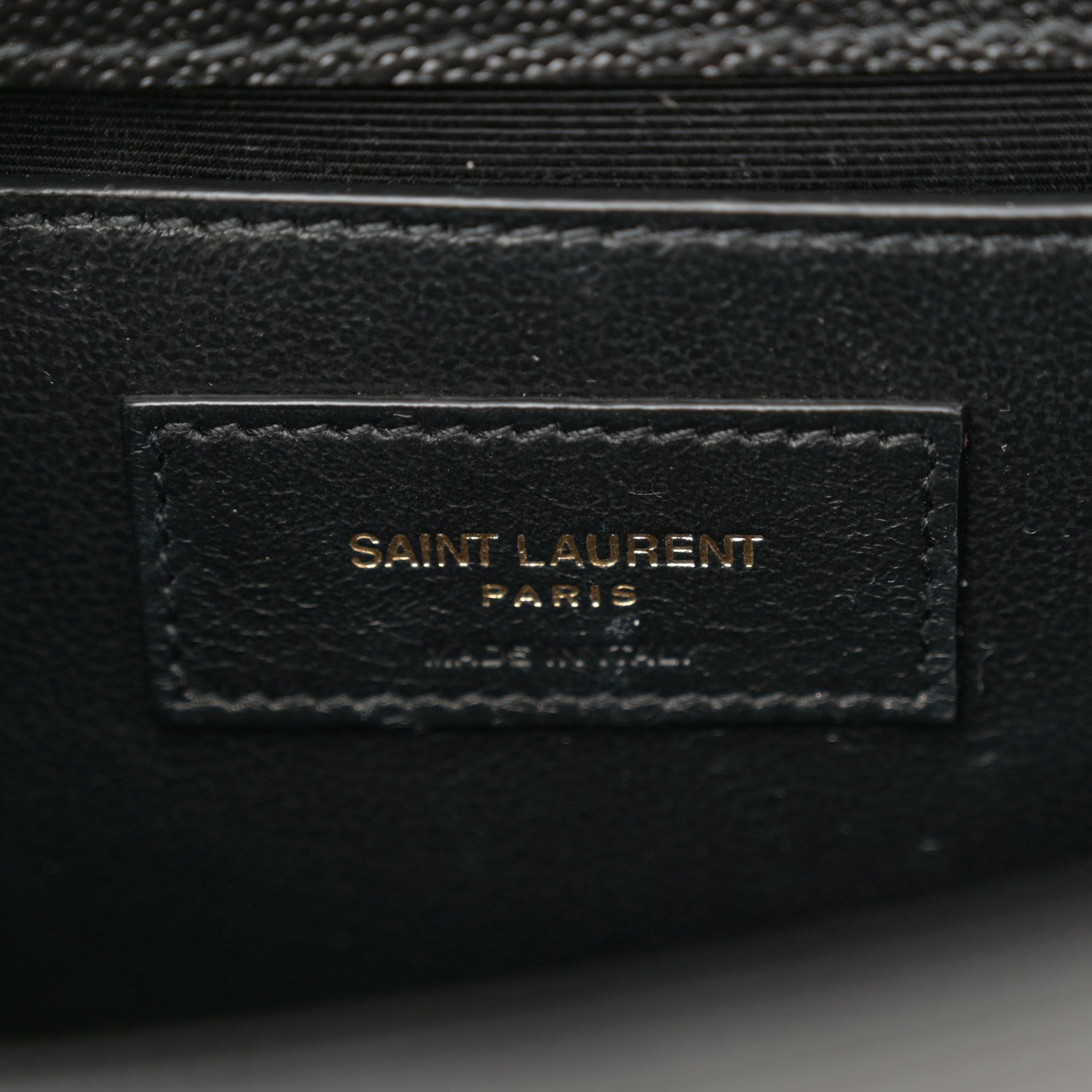 Saint Laurent Grain De Poudre Small Classic Monogram Kate Tassel Satchel Black 6 of 12