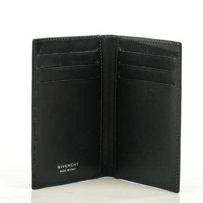 Givenchy Lambskin Elmerinda Folding Card Case Black 4 of 6