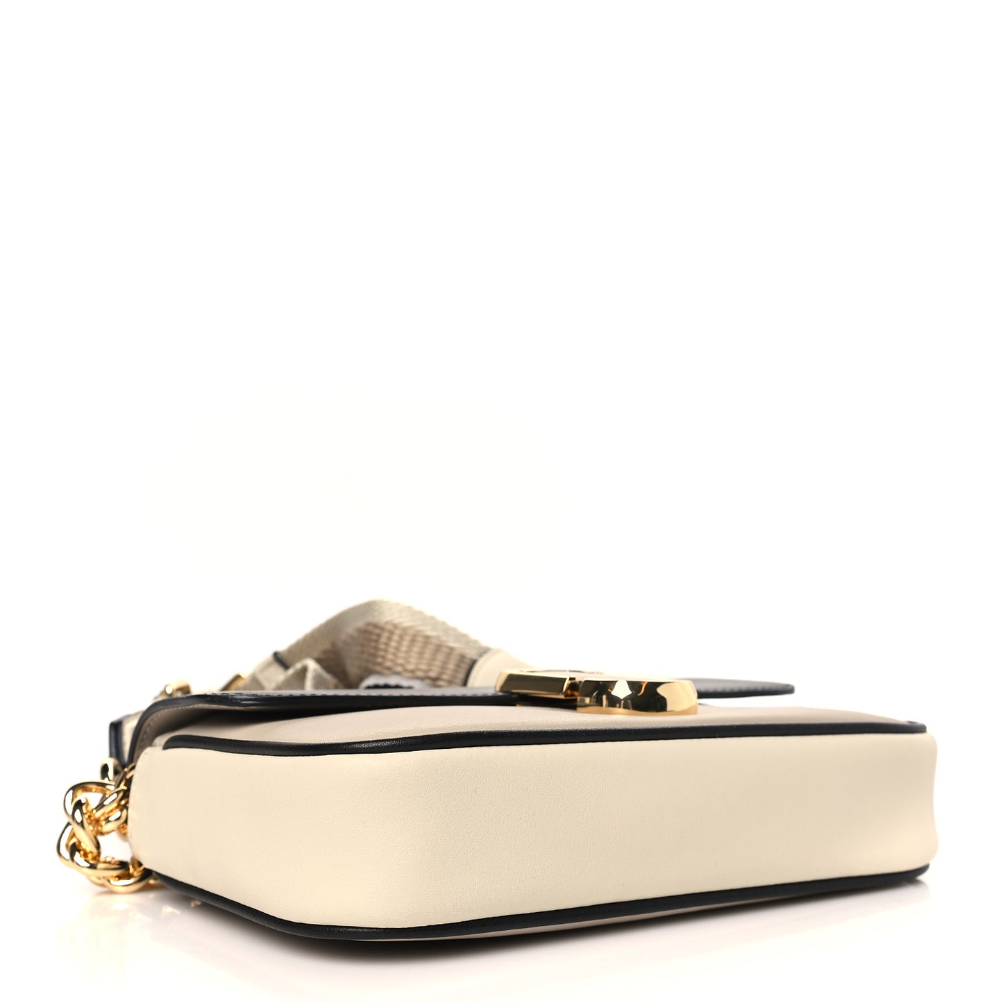 Calfskin The J Marc Shoulder Bag Greige Multicolor