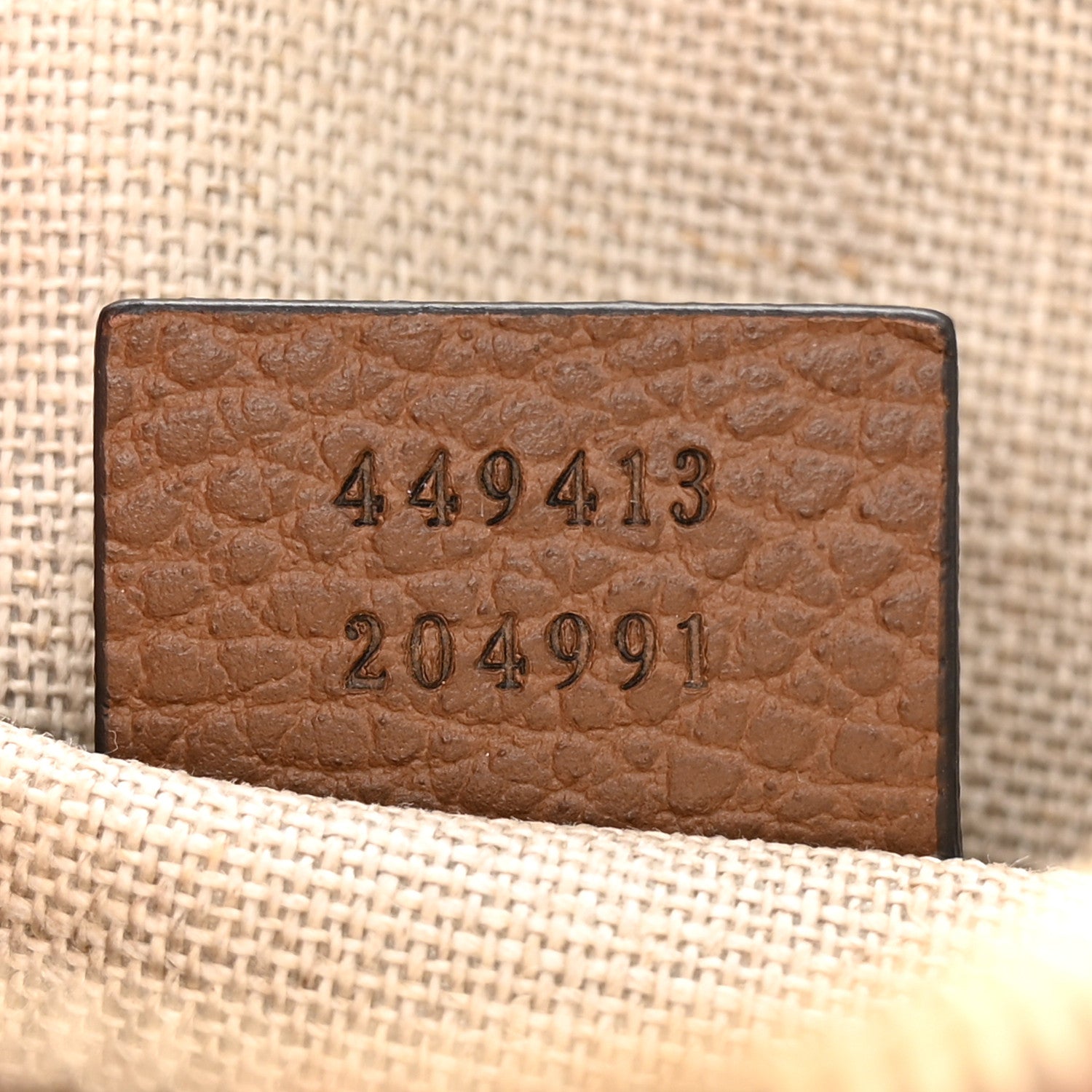 Gucci Monogram Mini Bree Messenger Bag Beige Tabacco 7 of 11