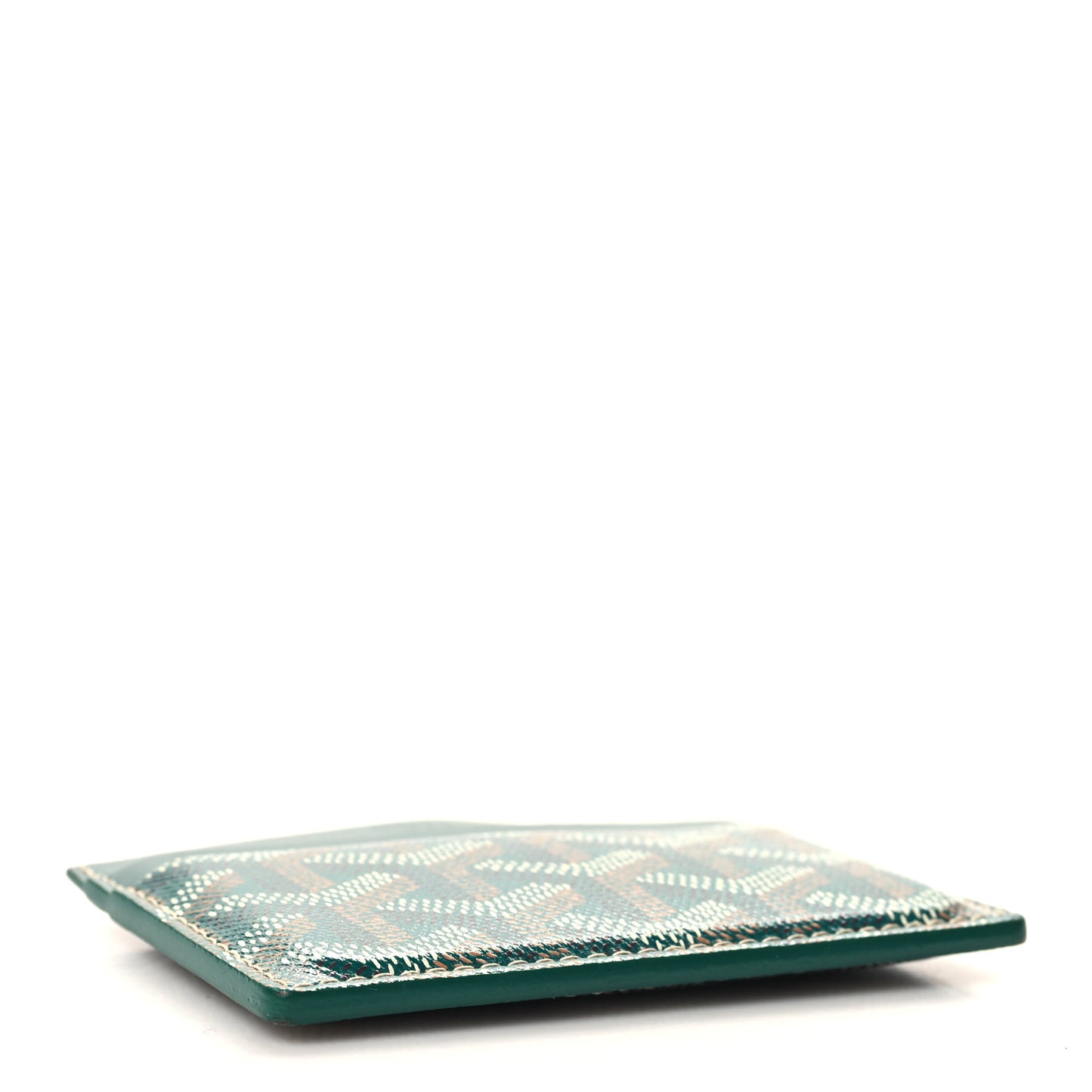 Goyardine Saint Sulpice Card Holder Green