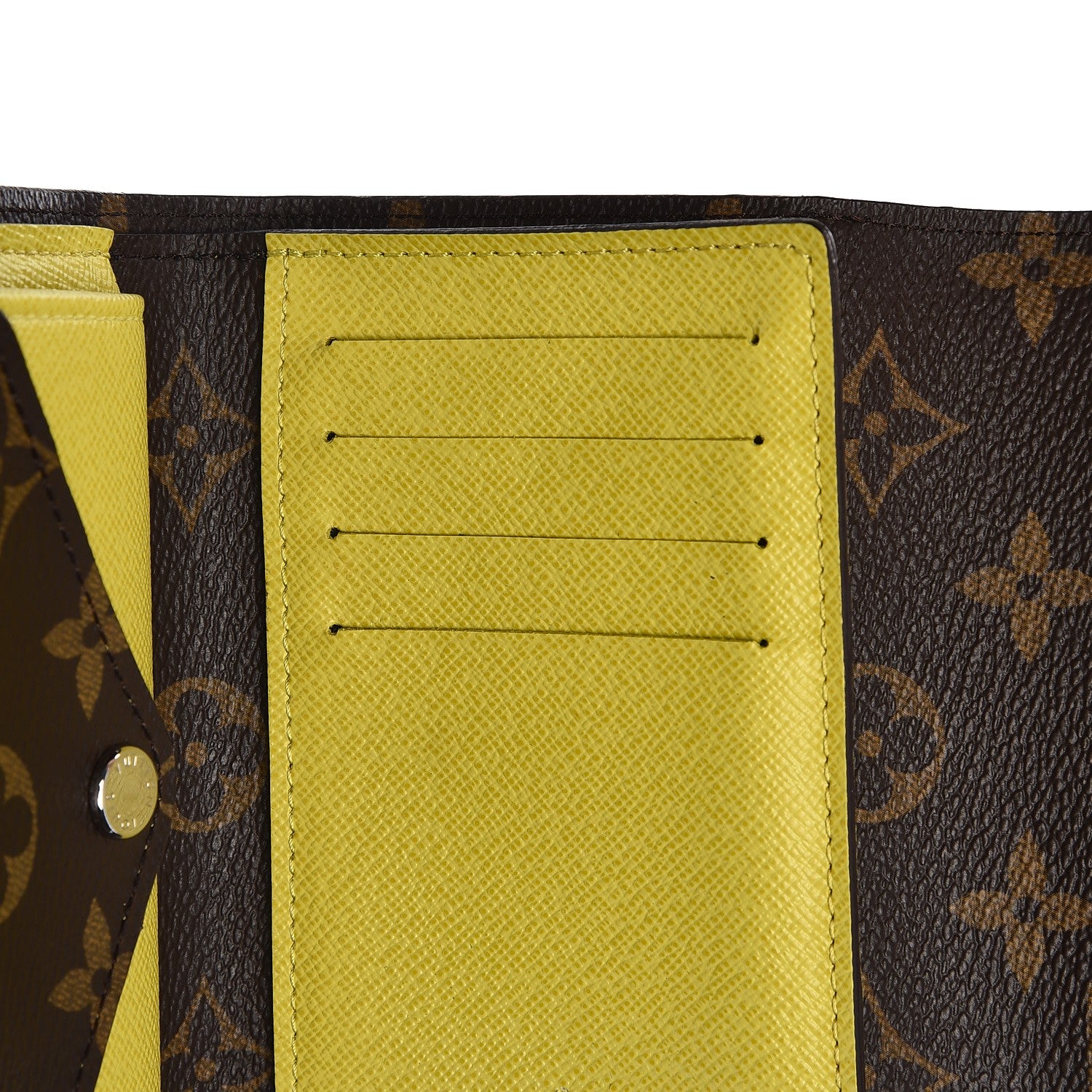 Louis Vuitton Epi Monogram Marie-Lou Compact Wallet Pistache 7 of 8