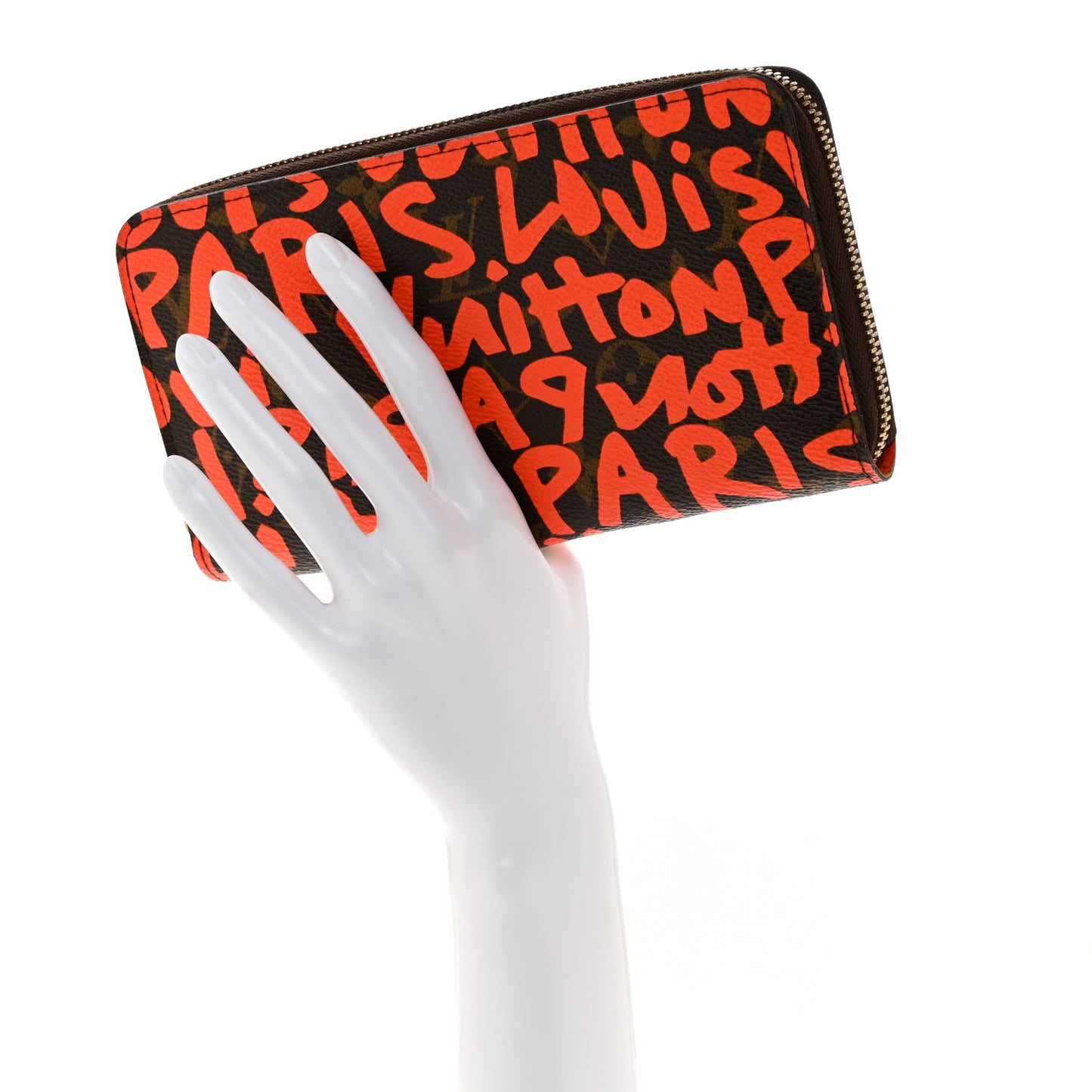Monogram Graffiti Zippy Wallet Orange