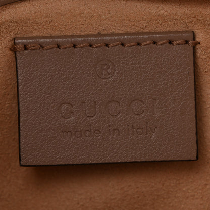 Gucci Calfskin Matelasse Super Mini GG Marmont Shoulder Bag Porcelain Rose 6 of 12