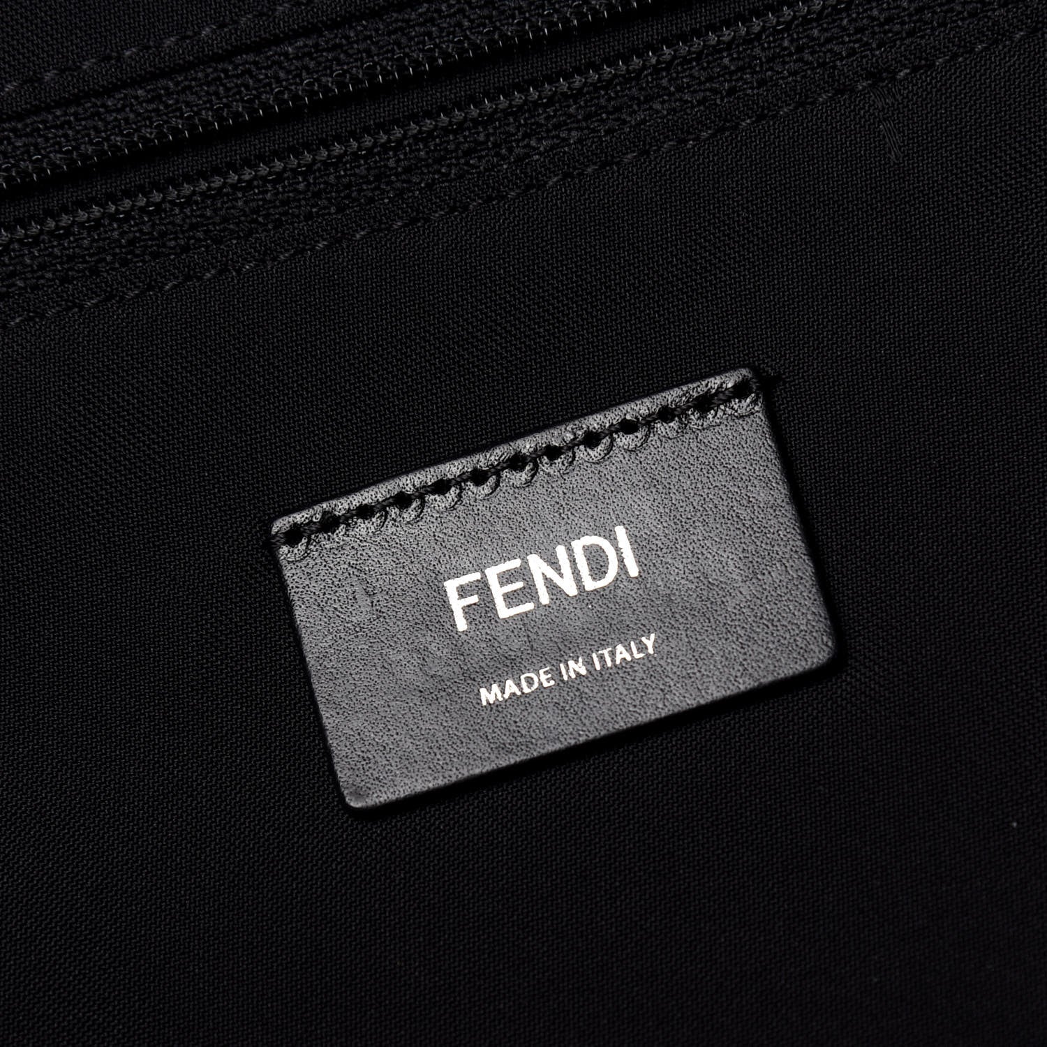 Fendi Nylon Vitello Elite Flamingo Granite Lightning Monster Eyes Backpack Multicolor Lavagna 7 of 8