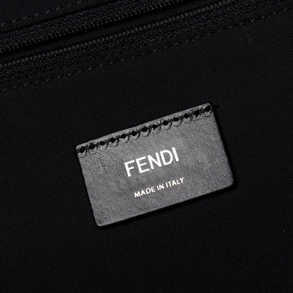 Fendi Nylon Vitello Elite Flamingo Granite Lightning Monster Eyes Backpack Multicolor Lavagna 7 of 8