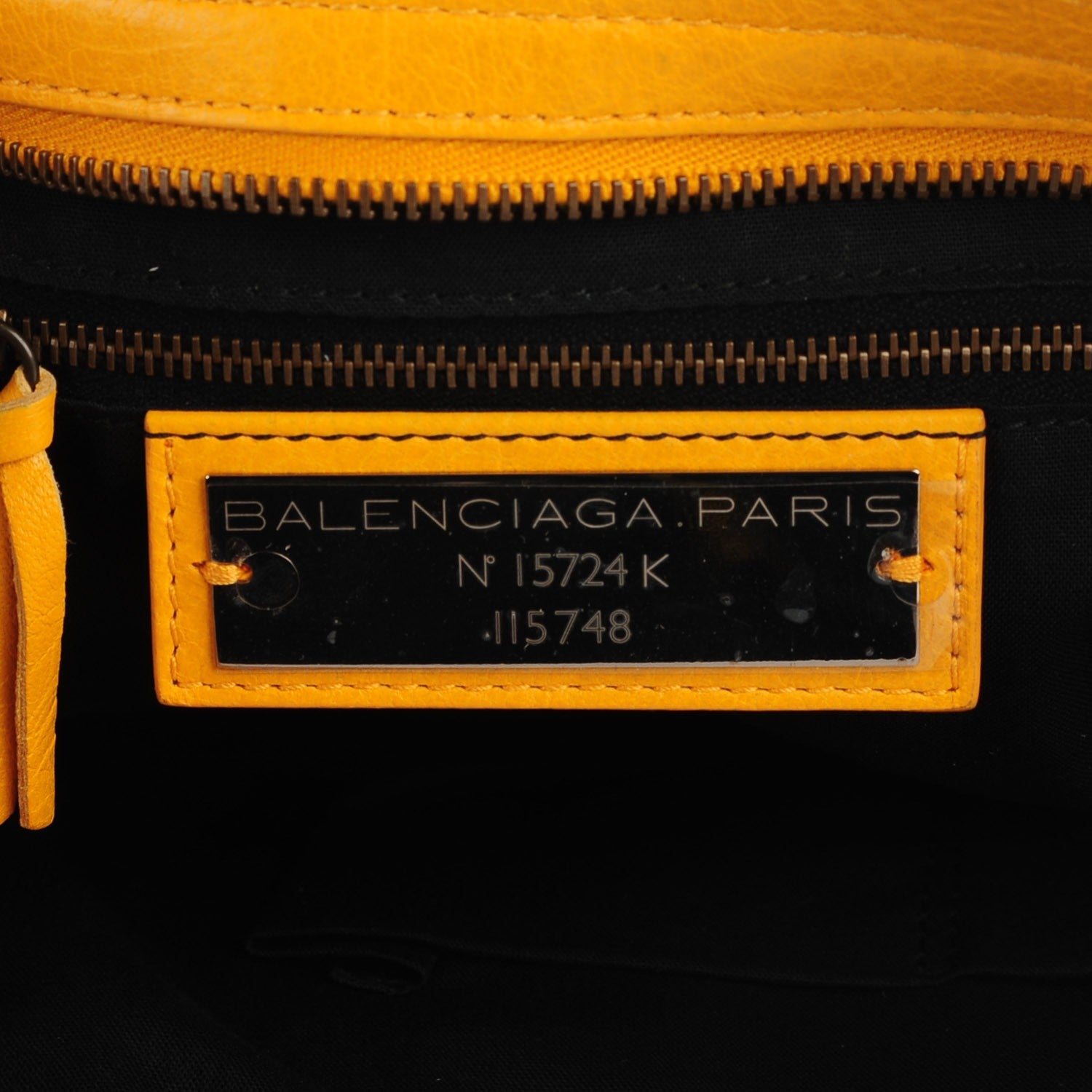 Balenciaga Agneau Classic Hardware City Mangue 4 of 14