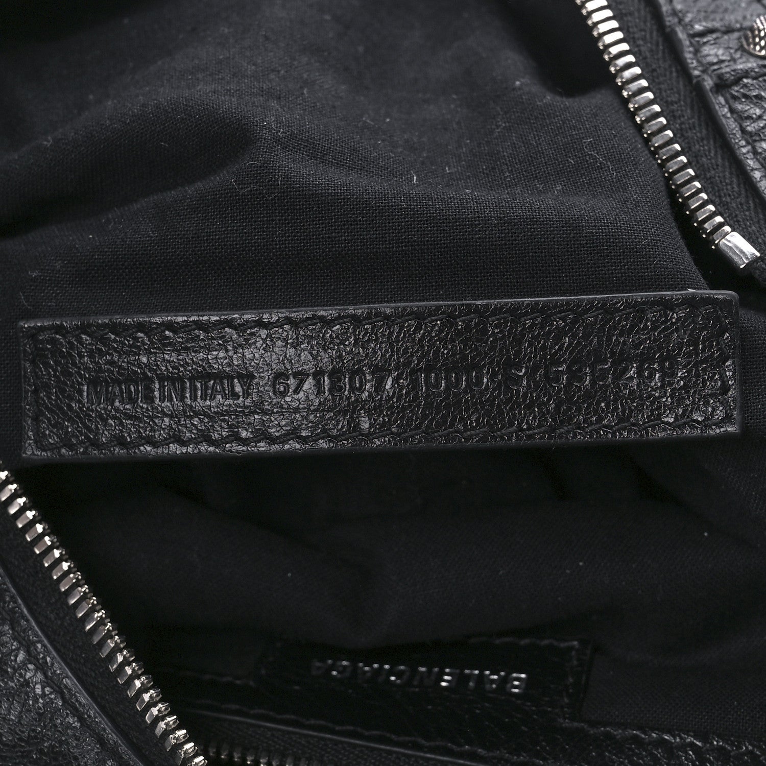 Balenciaga Agneau Arena Small Le Cagole Shoulder Bag Black 7 of 11