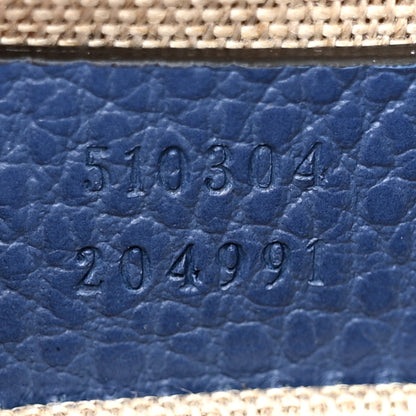 Gucci Dollar Calfskin Small Interlocking G Shoulder Bag Caspian 7 of 12