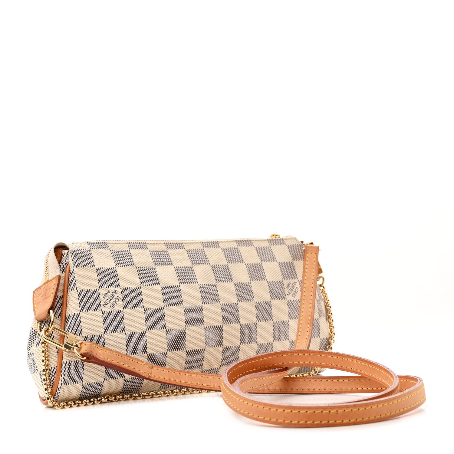 Louis Vuitton Damier Azur Eva Clutch 3 of 18