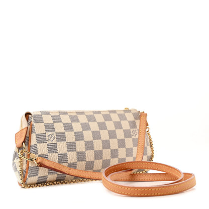 Louis Vuitton Damier Azur Eva Clutch 3 of 18