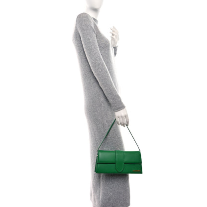 Jacquemus Smooth Calfskin Le Bambino Long Green 2 of 9