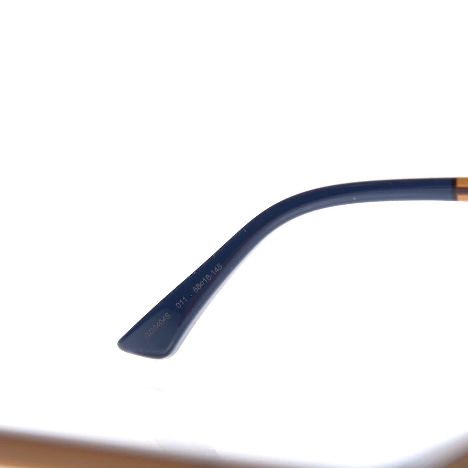 Gucci Acetate Square Frame Sunglasses GG0404S Brown 6 of 9