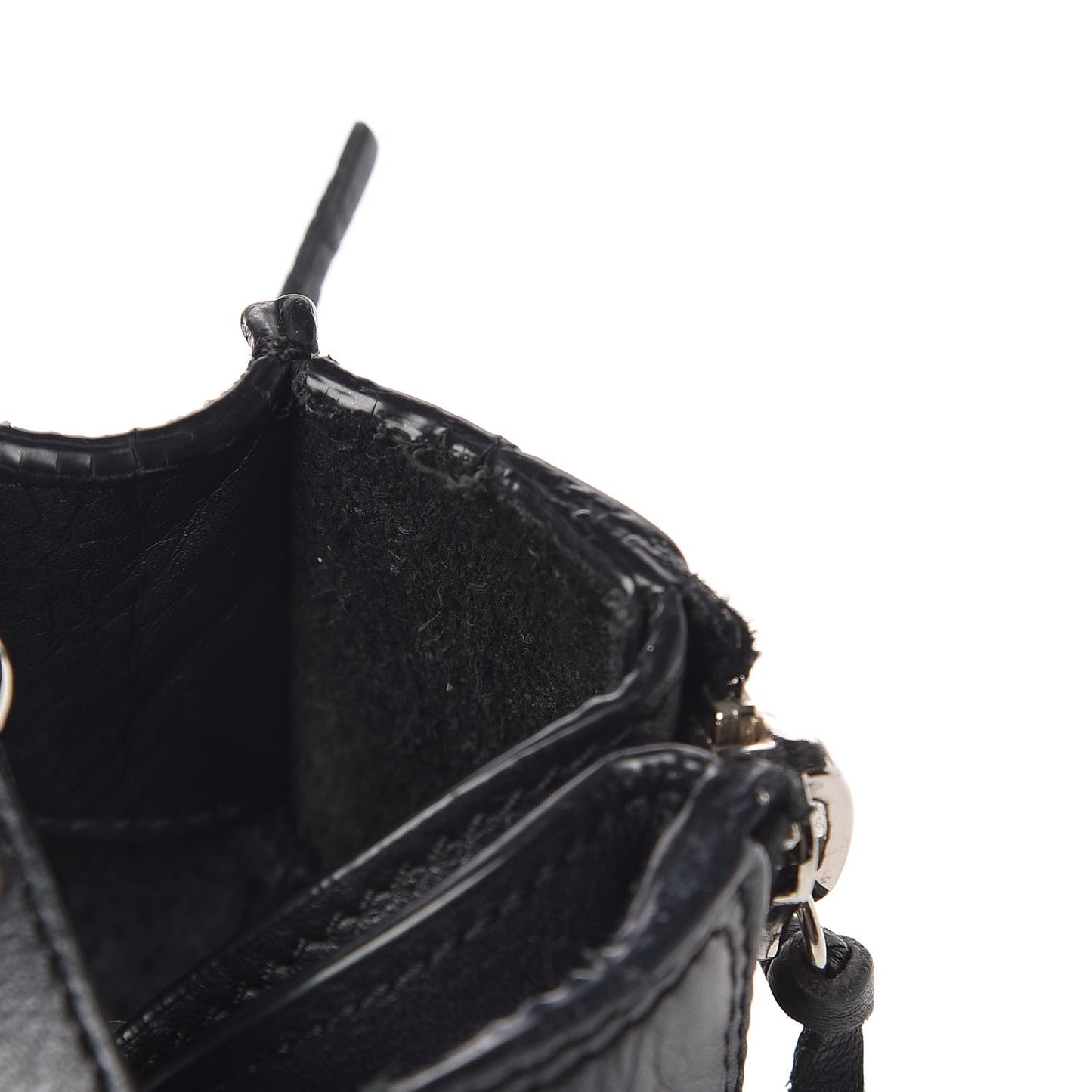 Calfskin Papier Mini A4 Tote Black