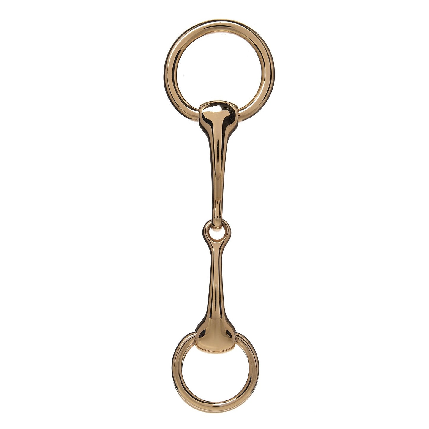 Permabrass Mors Scarf Ring Gold