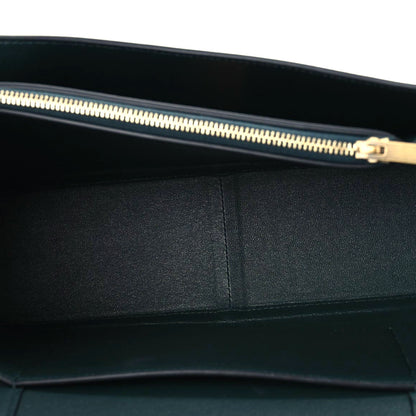 Celine Shiny Smooth Calfskin Medium Frame Shoulder Bag Amazone Dark Navy 11 of 16
