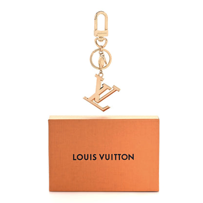 Louis Vuitton LV Facettes Bag Charm Key Holder Gold 3 of 3