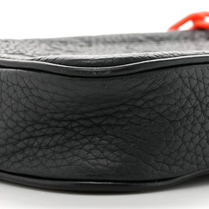 Louis Vuitton Taurillon Monogram Uniformes Solar Ray Soft Pochette Volga Belt Bag Black 9 of 12