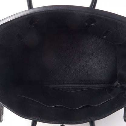 Hermes Taurillon Clemence Birkin 30 Black 15 of 27