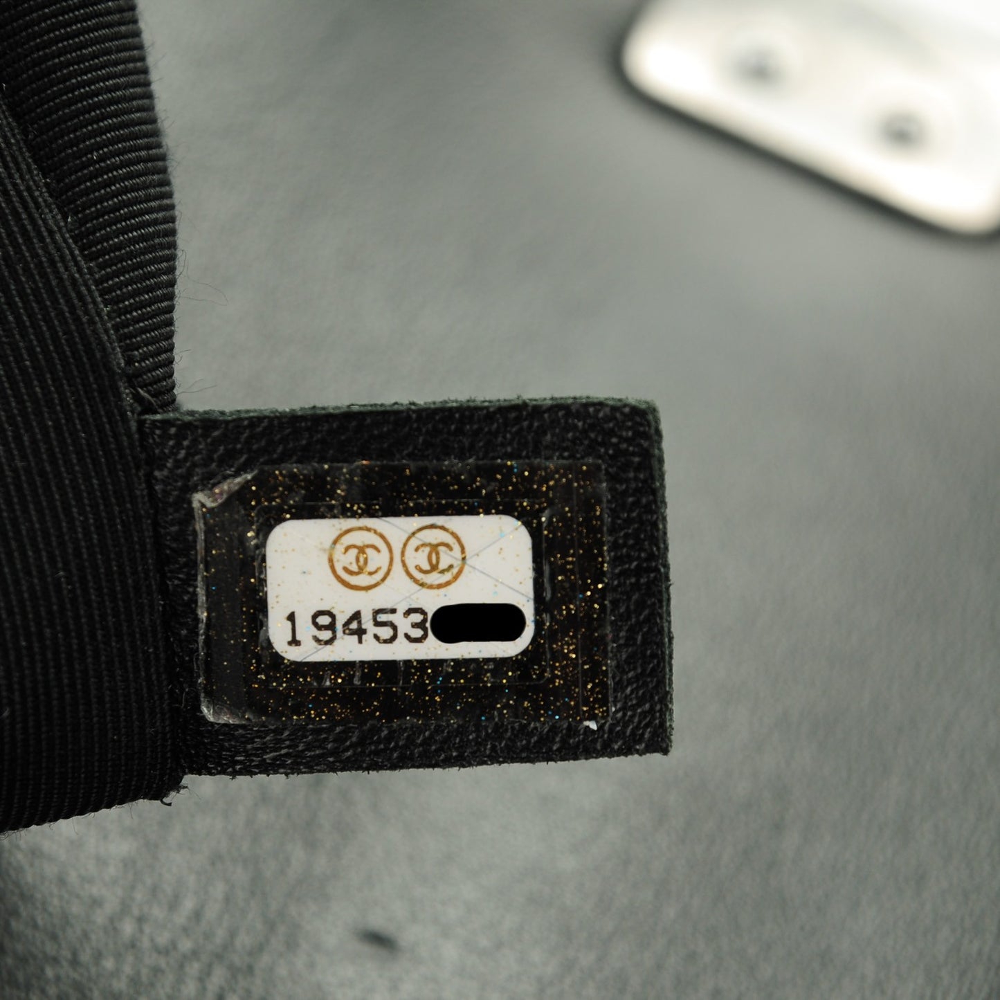 Calfskin Quilted Checkerboard Trim New Medium Boy Flap Black White